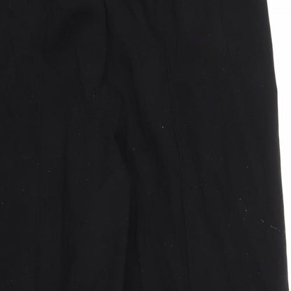 Isle Womens Black   Capri Trousers Size 10 L24 in