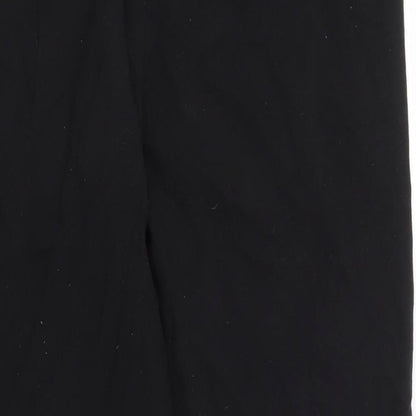 Isle Womens Black   Capri Trousers Size 10 L24 in