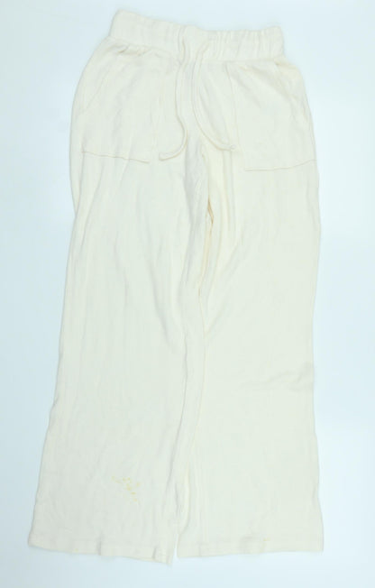 M&S Womens Ivory Solid  Chemise Pyjama Set Size 6