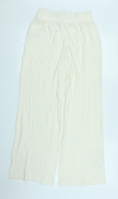 M&S Womens Ivory Solid  Chemise Pyjama Set Size 6