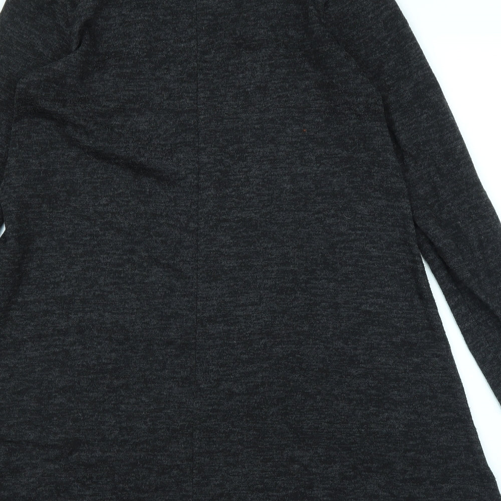 Womens UK Size 10 Select Grey Tunic Blouse