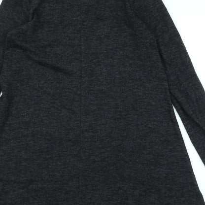 Womens UK Size 10 Select Grey Tunic Blouse