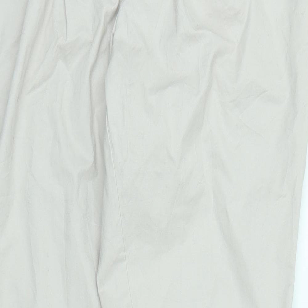 Womens UK Size 8 Dorothy Perkins Regular Fit  Beige Trousers