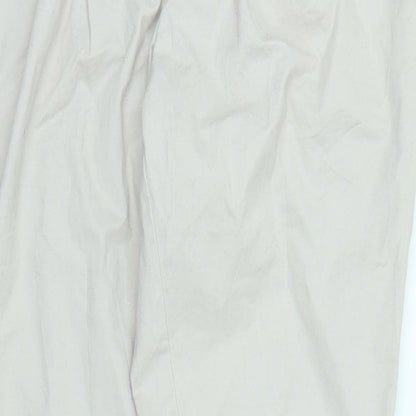 Womens UK Size 8 Dorothy Perkins Regular Fit  Beige Trousers
