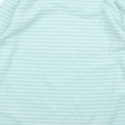 Primark Womens Green Striped  Pullover Jumper Size M  - PJ top