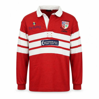 Preworn Boys Red   Jersey Polo Size 8-9 Years