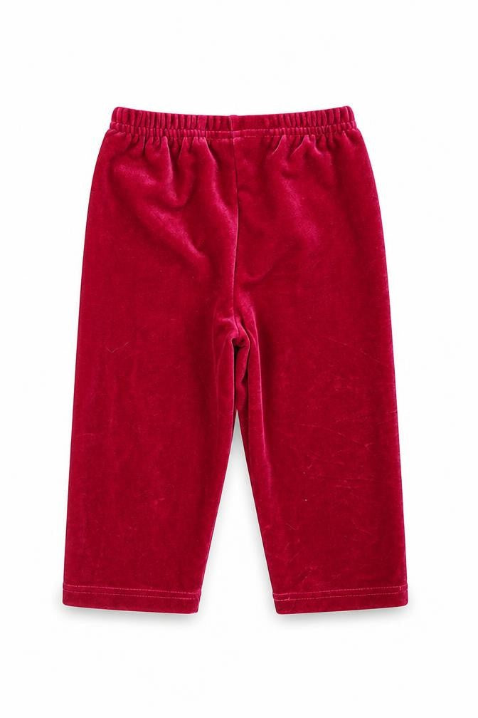Front view of Marks & Spencer girls’ purple cargo leggings, size 18, months