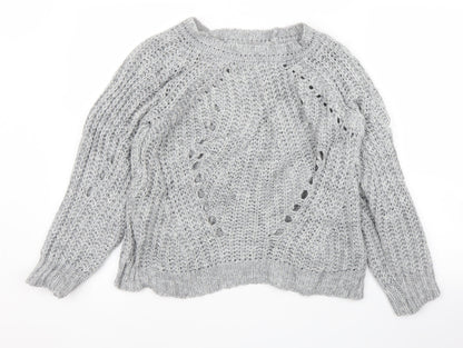 Gemelli Womens Grey   Pullover Jumper Size S