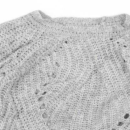 Gemelli Womens Grey   Pullover Jumper Size S