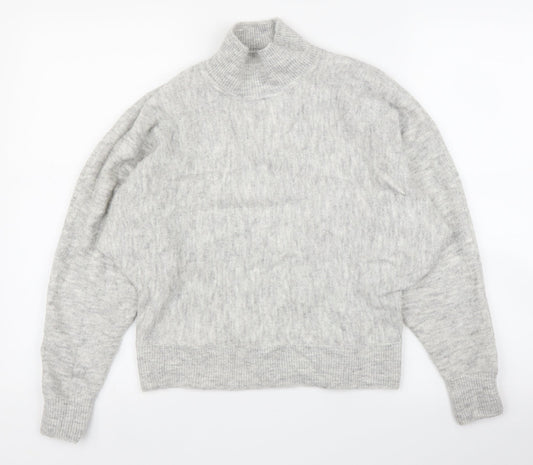 Womens UK Size XS H&M Grey Pullover Jumper