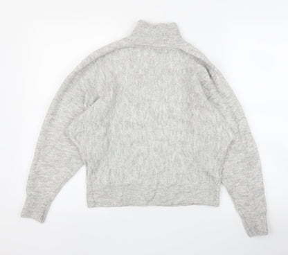 Womens UK Size XS H&M Grey Pullover Jumper