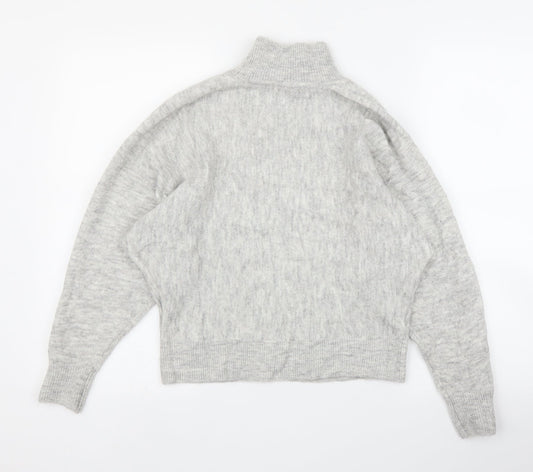 Womens UK Size XS H&M Grey Pullover Jumper