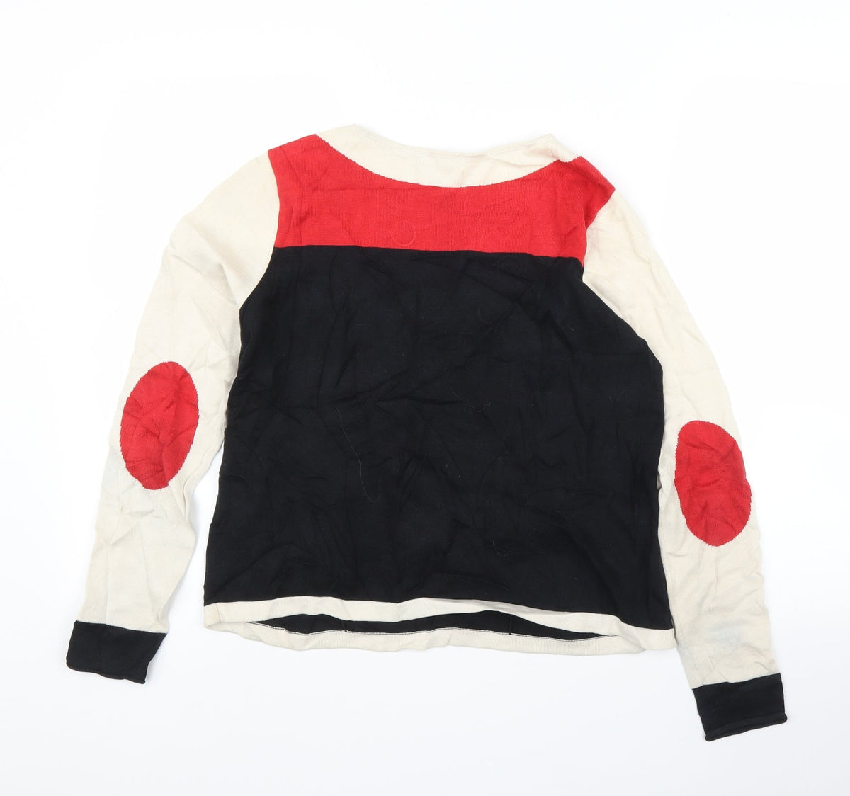 Womens UK Size 10 H&M Black Pullover Jumper