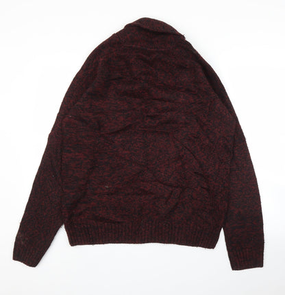 Easy Mens Purple   Pullover Jumper Size L