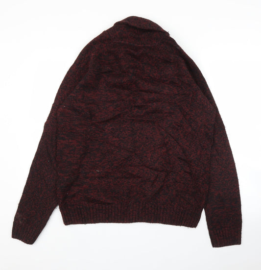 Easy Mens Purple   Pullover Jumper Size L