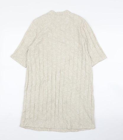 F&F Womens Beige   Tunic Jumper Size 10
