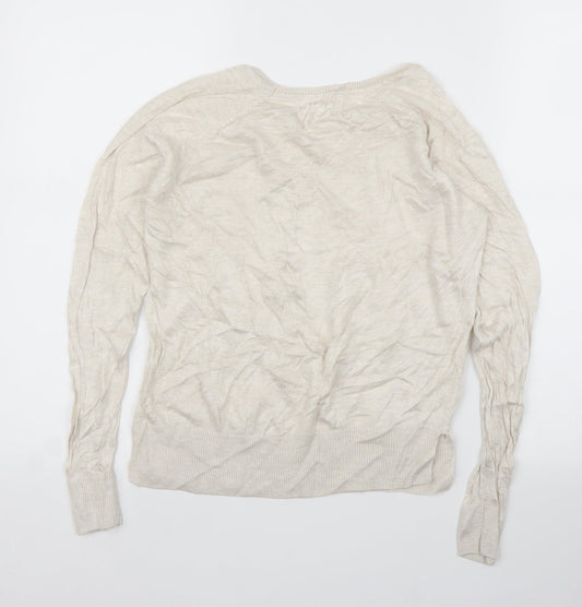 Stradavarius Womens Beige   Pullover Jumper Size S