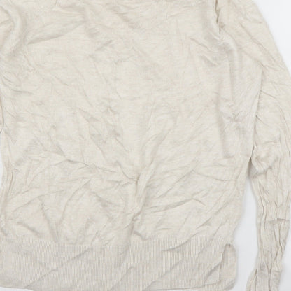 Stradavarius Womens Beige   Pullover Jumper Size S