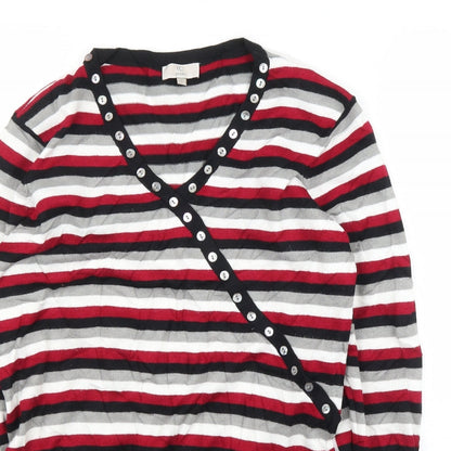 Womens UK Size S CC Red Pullover Jumper