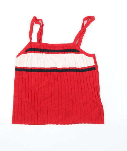 Womens UK Size S H&M Red Camisole Blouse