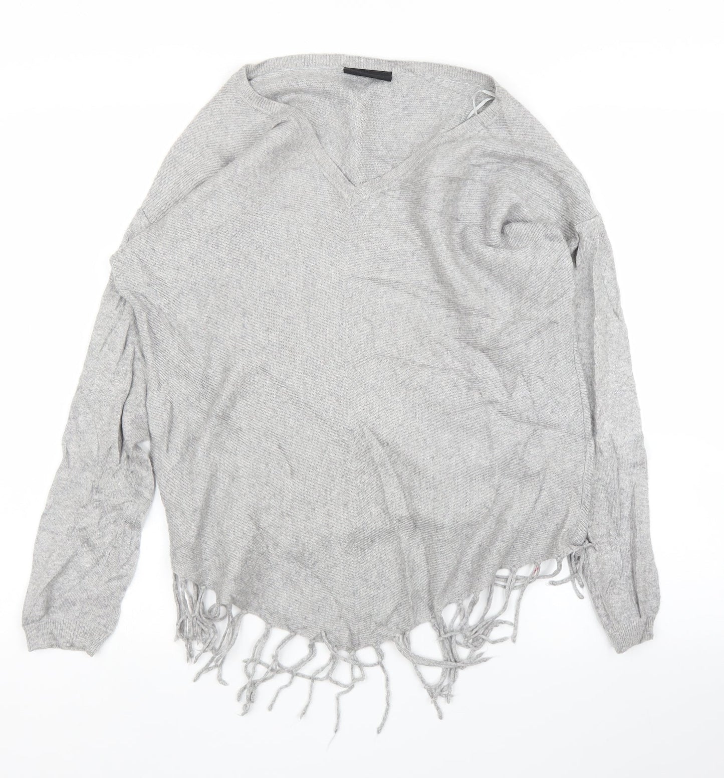 Womens UK Size S Wallis Grey Pullover Jumper