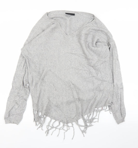 Womens UK Size S Wallis Grey Pullover Jumper