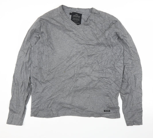 Threadbare Mens Grey   Pullover Jumper Size M