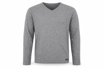 Mens UK Size M Threadbare Grey Pullover Jumper