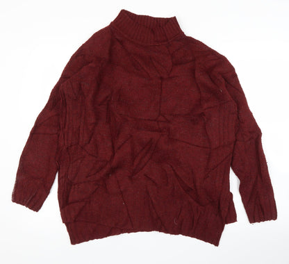 Womens UK Size 12 New Look Purple Pullover Jumper
