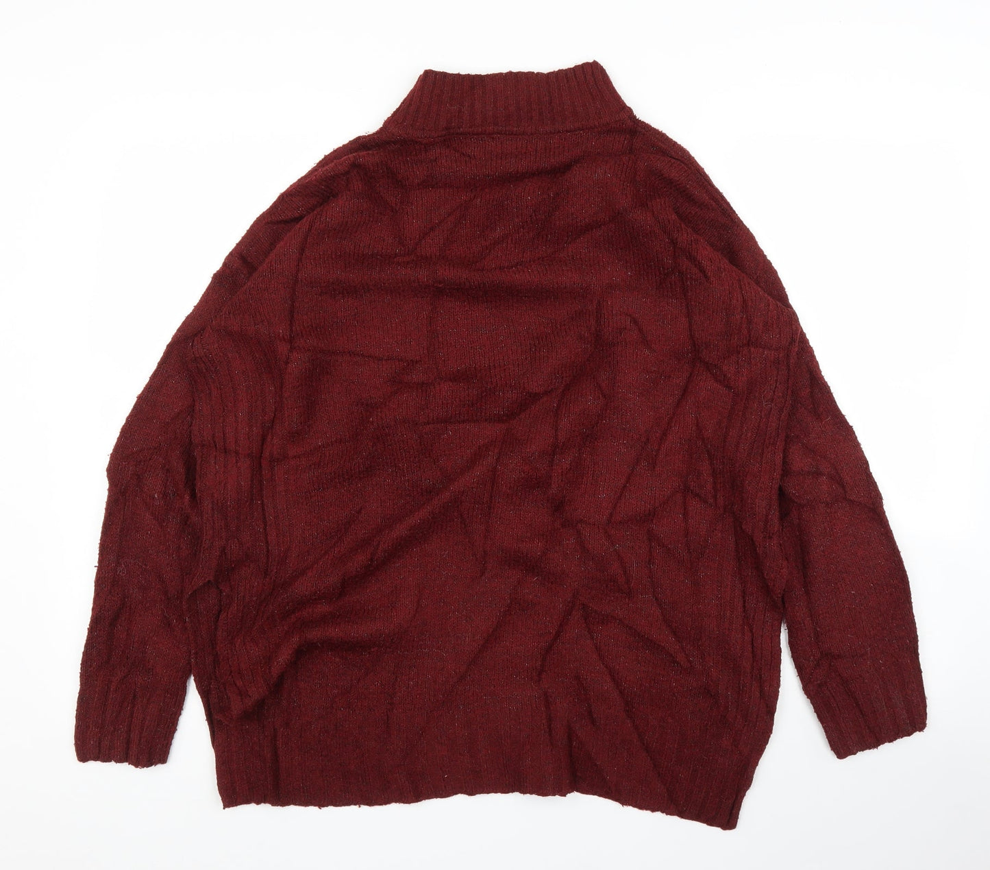 Womens UK Size 12 New Look Purple Pullover Jumper