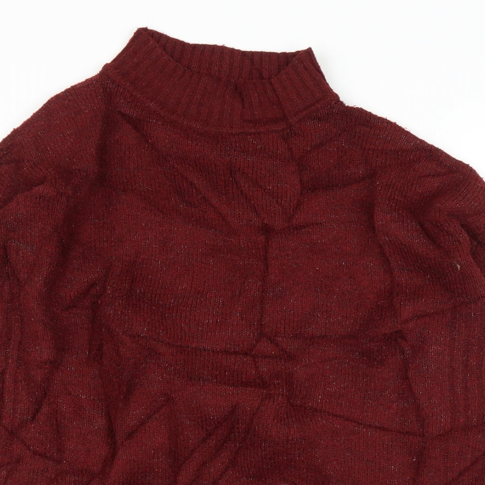 Womens UK Size 12 New Look Purple Pullover Jumper