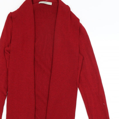 George Womens Red   Cardigan Jumper Size S