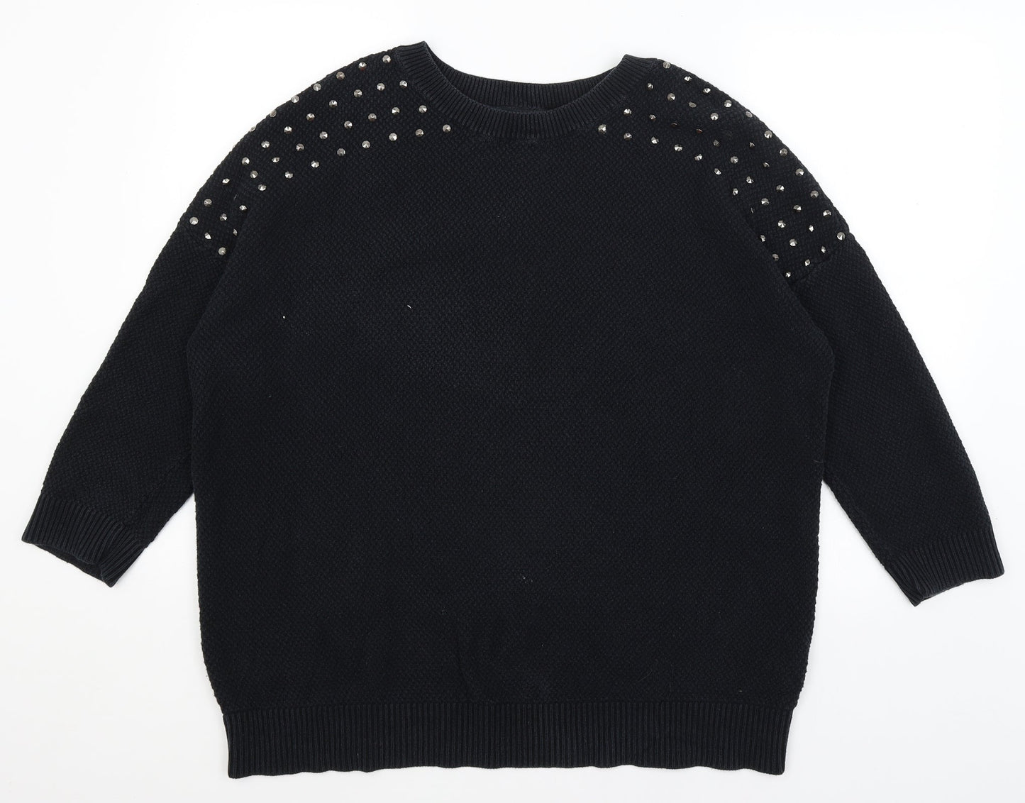 Womens UK Size L Body Flirt Blue Pullover Jumper