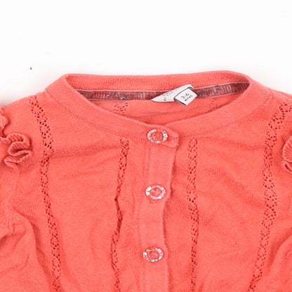 Baker Baby Baby Red   Cardigan Jumper Size 3-6 Months