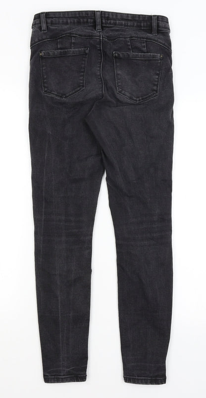 Denim Co Womens Black   Skinny Jeans Size 12 L27.5 in