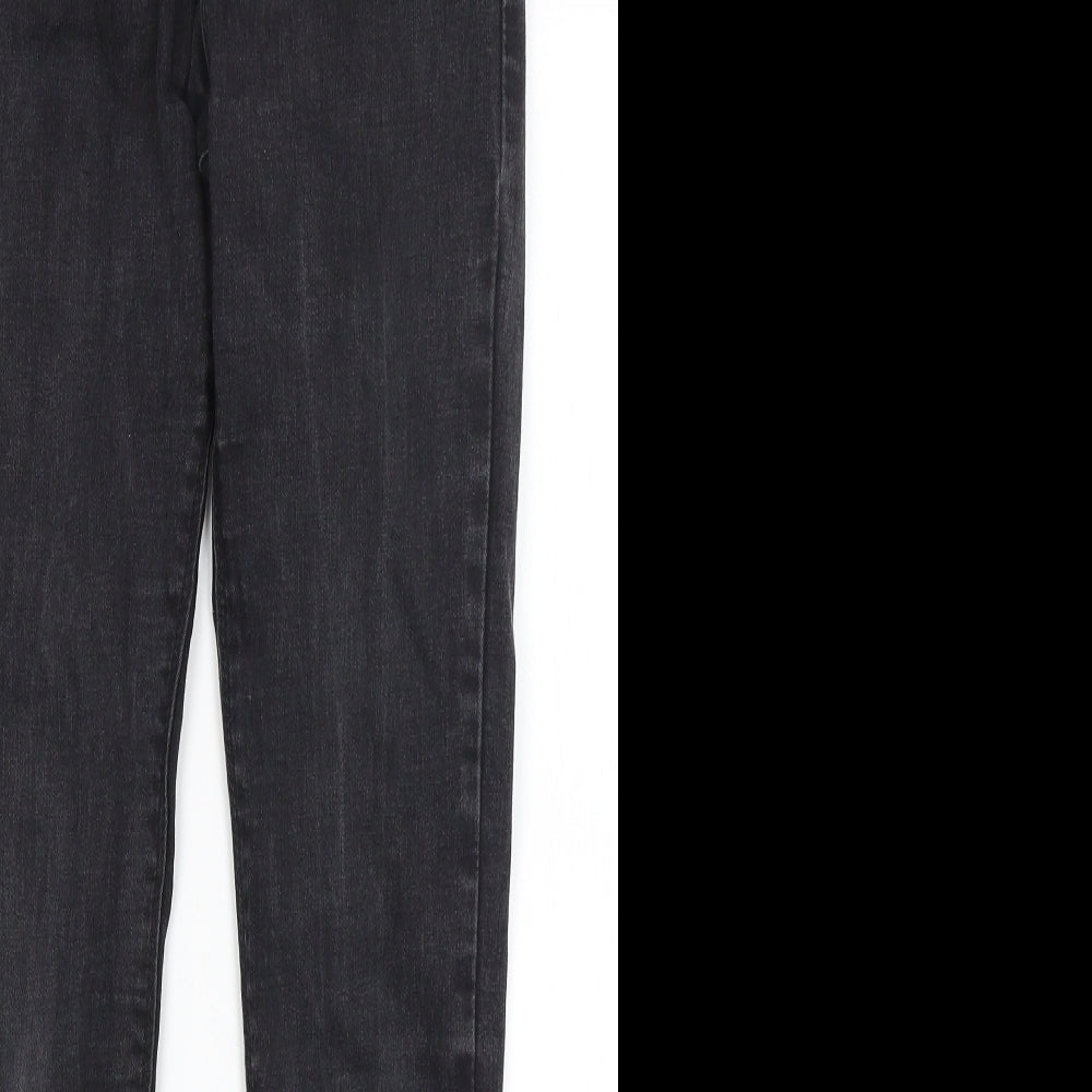 Denim Co Womens Black   Skinny Jeans Size 12 L27.5 in