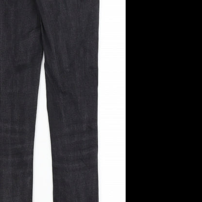 Denim Co Womens Black   Skinny Jeans Size 12 L27.5 in