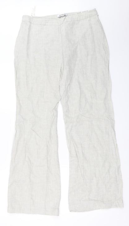 Womens UK Size 42 Monnari Regular Fit  Grey Trousers