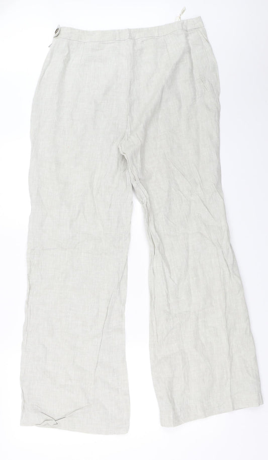 Womens UK Size 42 Monnari Regular Fit  Grey Trousers