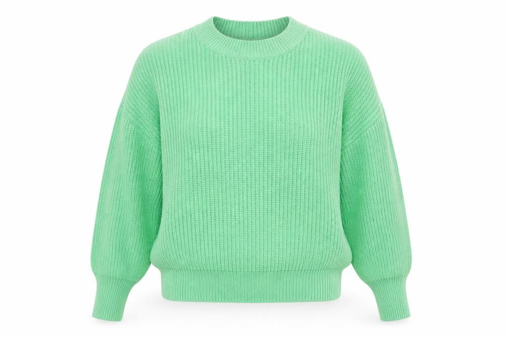 Womens UK Size S H&M Green Pullover Jumper