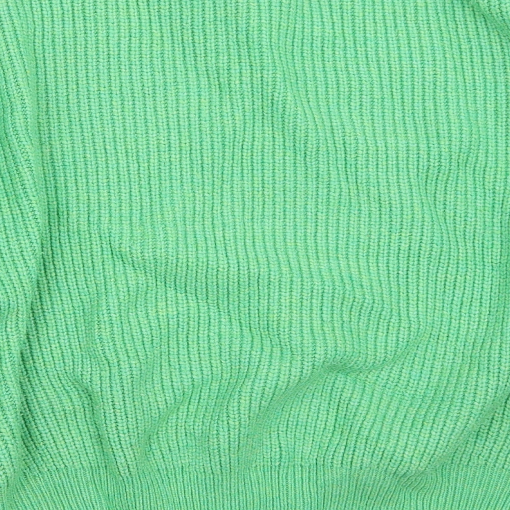 Womens UK Size S H&M Green Pullover Jumper