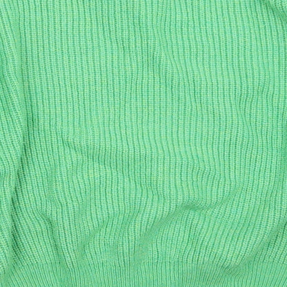 Womens UK Size S H&M Green Pullover Jumper