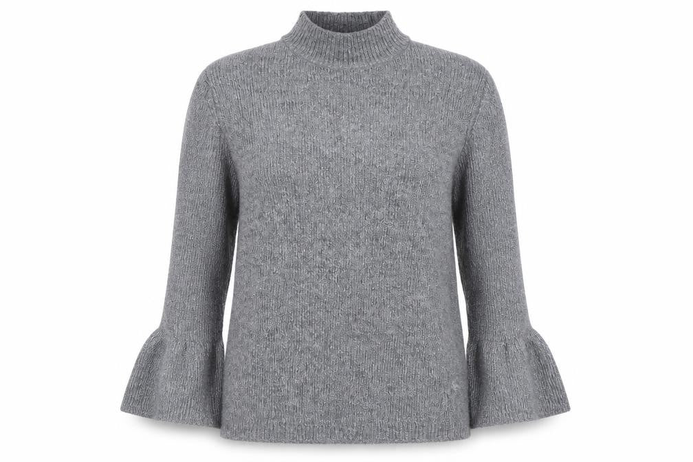 Womens UK Size 14 F&F Grey Pullover Jumper
