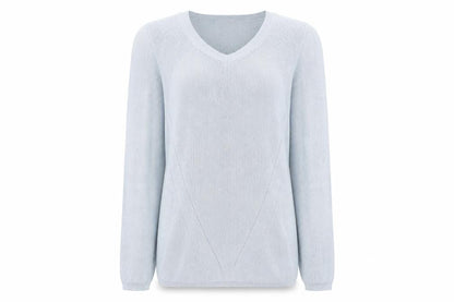 Womens UK Size 12 Marks and Spencer Blue Pullover Jumper