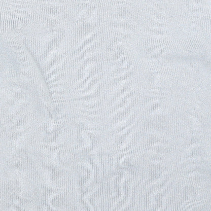 Womens UK Size 12 Marks and Spencer Blue Pullover Jumper