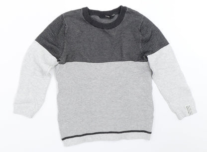 George Boys Grey   Pullover Jumper Size 8-9 Years