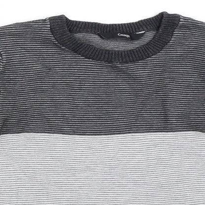 George Boys Grey   Pullover Jumper Size 8-9 Years