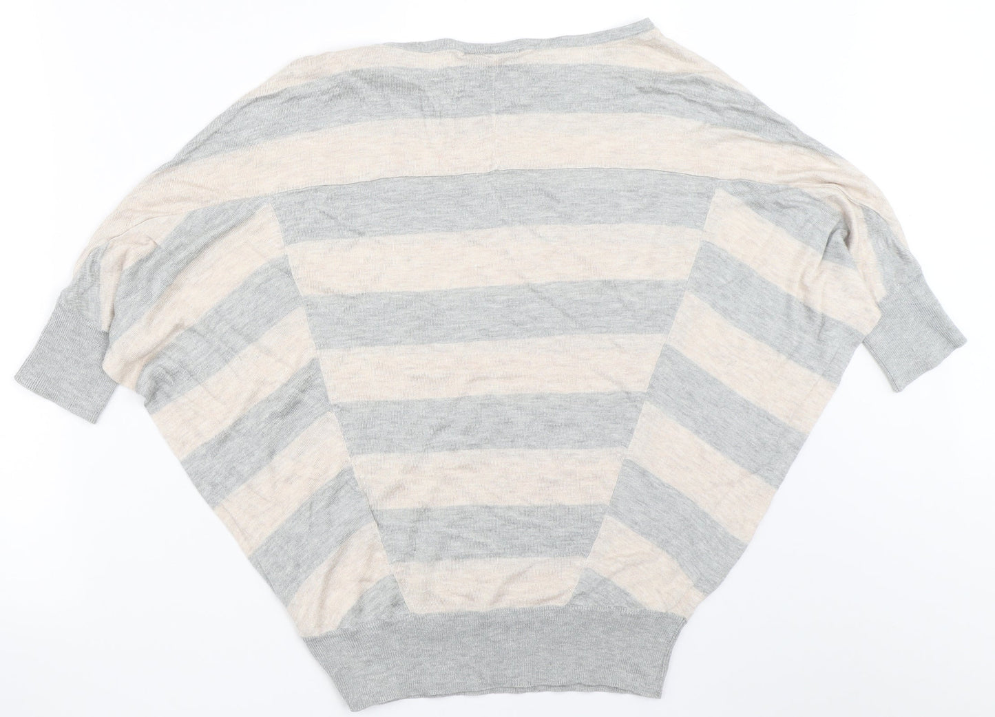 Womens UK Size 8 Warehouse Grey Pullover Jumper