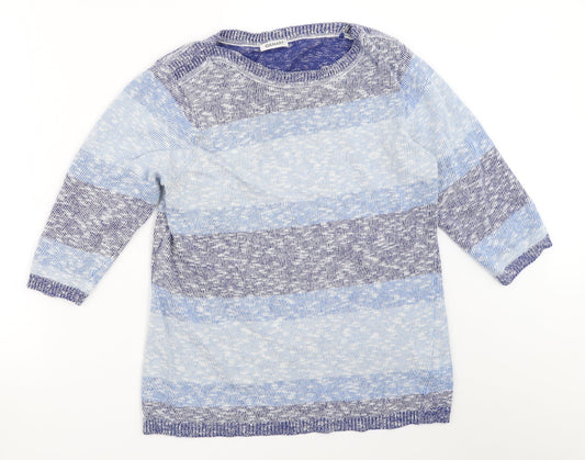 Damart Womens Blue   Pullover Jumper Size 14