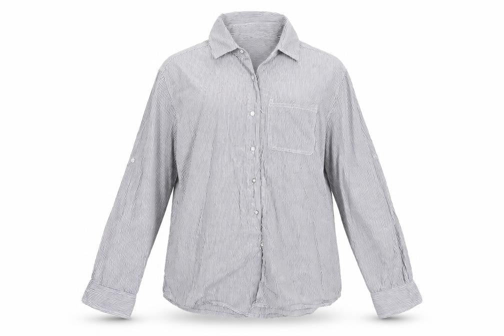 Womens UK Size 10 Weekend Blue Basic Button-Up